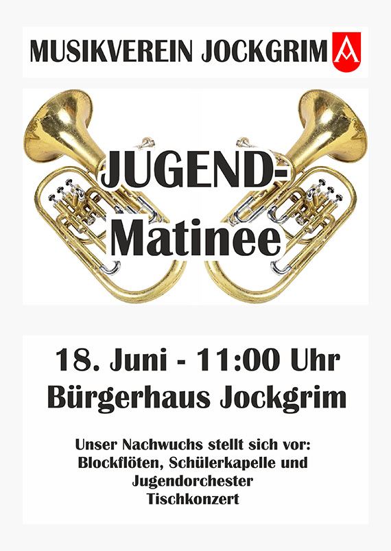Jugendmatinee Musikverein Jockgrim 2017