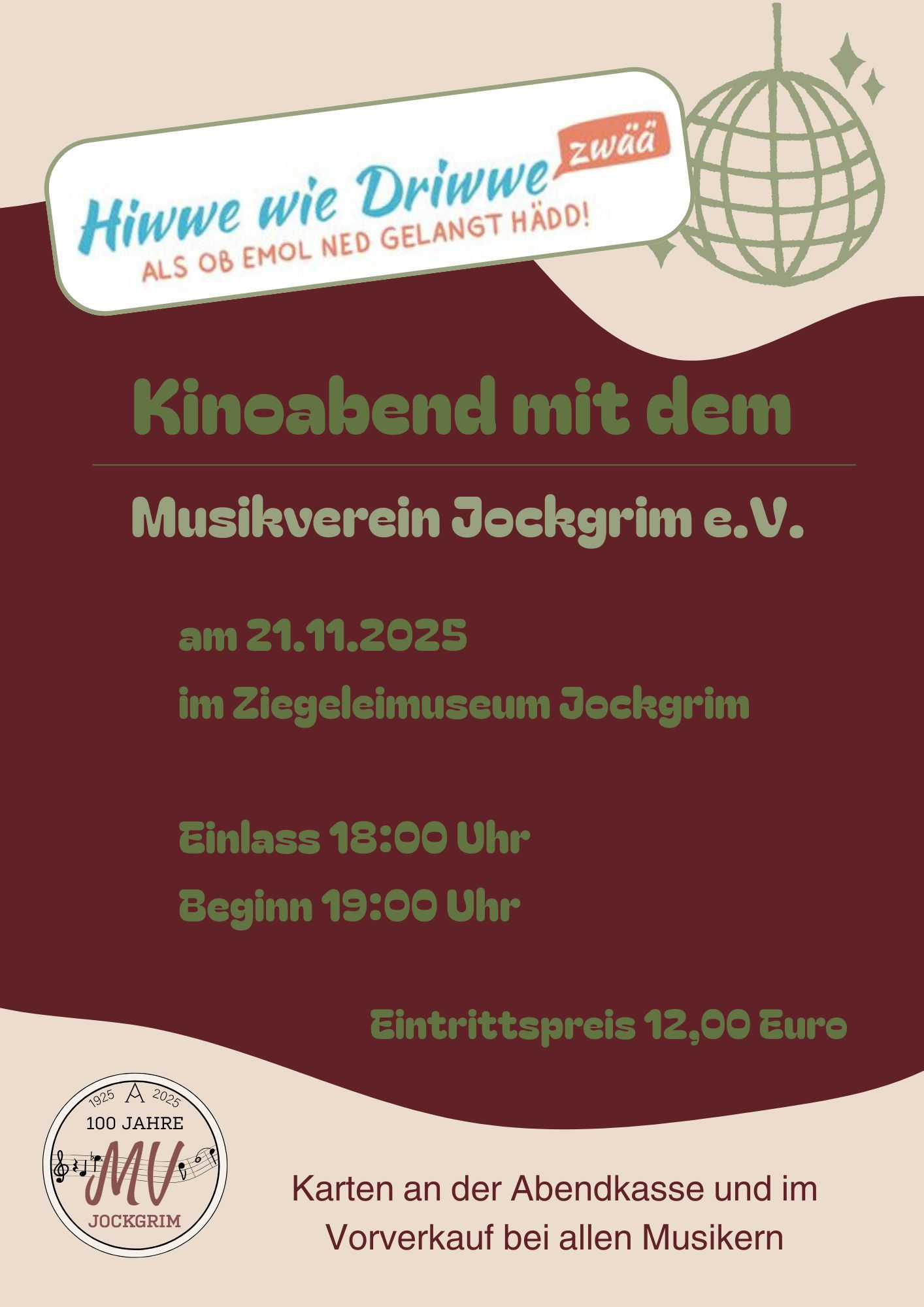 Filmaufführung „Hiwwe wie Driwwe zwää“